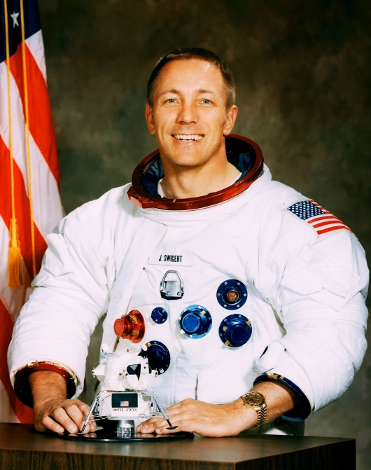 Astronaut Jack Swigert Wears His Rolex GMT
